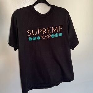 Supreme Milano Tee ‘Black’